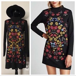Zara W/B C ollection Floral Dress